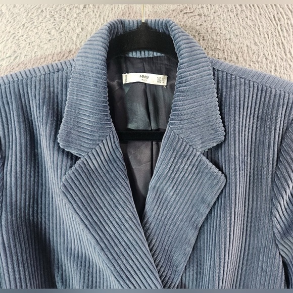 Mango Blue Corduroy Blazer - Picture 6 of 6